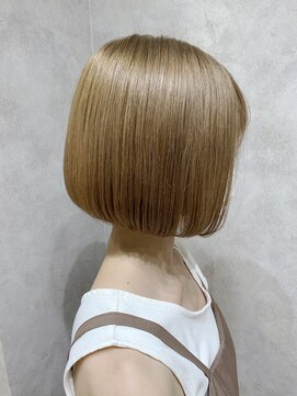 ヤード 藤沢(YARD) ボブ×ミルクティー