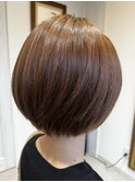 丸みショートボブ