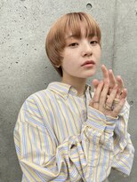 ヴェルダ 池袋店(verda)&nbsp;ベージュ×マッシュショート