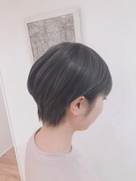レム 荻窪(REM)&nbsp;小顔丸みショートボブ/アッシュグレー