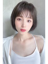 オブハーツ 若葉台店(OF HEARTS) 大人可愛いショート【髪質改善/インナーカラー/白髪ぼかし】