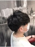 直毛の方へふんわりメンズパーマ