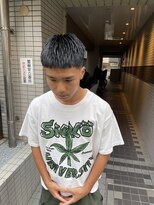 ウェルネス(Wellness)&nbsp;ハイライト波巻きマッシュアップバング束感ショート2