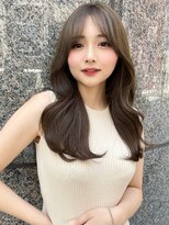 ルームバイシー 新宿(Loom. by Sea)&nbsp;くびれヘア/レイヤーカット/オリーブベージュ【Loom.林】