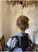 yukata hair