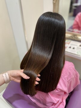 ハピネス 河原町店(Happiness) 髪質改善 レイヤーカット ベージュ グレージュ 20代 30代 40代