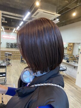 アンジェリカ 天理店(ANGELICA) 縮毛矯正×ボブangelica天理店【川崎優太】