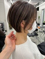 ジルブラン 横浜関内(JIL BLAN)&nbsp;ハイライトバレイヤージュダブルカラーケアプリーチ30代40代