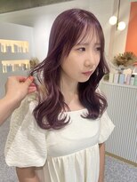 シエル 一社(cher)&nbsp;ブリーチ1回必須！ピンクラベンダー