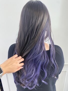 アプリバイリアン 浦和2号店(appri by Rien) パープルインナー/魅力倍増カール/ベビーバング