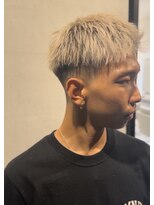 メンズバイココテラス 豊中(men's by cocoterace) ジェットモヒカン/メンズカット/アップバングショート