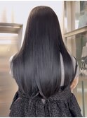 透明感カラー/艶髪ロング/ケラチントリートメント/髪質改善/銀座