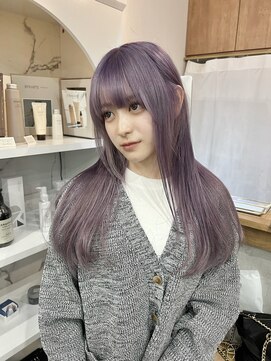 リヴ ウメダ(LIV umeda) ラベンダー/ブリーチ/ダブルカラー【梅田】