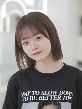 コア 表参道(COA) ボブヘア/レイヤーカット/ウェットヘア/オリーブベージュ/表参道