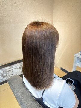 ポレポレ(Pole-Pole) ブリーチ無し！赤みを抑えたベージュカラー