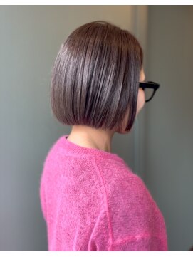 ナンバー 六本松(Number) 【ぷつっとボブ/ワンブリーチ】Number  kyoka