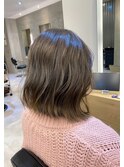髪質改善＊ロングレイヤーグレーベージュ＊美髪【Zina船橋】