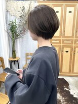 ラフ(laugh)&nbsp;ひし形ショート×透明感カラー