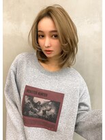 ロゼ 甲子園口(Rose)&nbsp;【ROSE】レイヤーカット＿ブリーチ＿センターパート