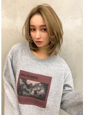 【ROSE】レイヤーカット_ブリーチ_センターパート