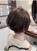 30代×40代×似合わせカット×ファーストグレイ