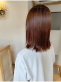 ストレートヘア