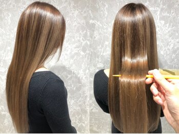 アンレッグ(AnReg)の写真/ミルボンボタニカル、TOKIO、HITAなど数種類のトリートメントをご用意♪髪質に合わせた薬剤でうる艶髪に。