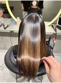 イメチェンヘアスタイル/レイヤーカット/縮毛矯正/美髪矯正