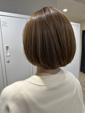 ジーナ 池袋(Zina) ハイトーンBobスタイル　(池袋東口/髪質改善)