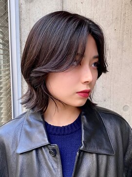 パドル(Paddle) レイヤーボブ/顔まわりレイヤー/タンバルモリ/外ハネボブ/韓国