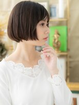 カバーヘア ブリス 戸田公園西口店(COVER HAIR bliss) ★似合わせカット前下がり切りっぱなしショートボブ20代30代★1