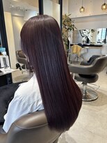 クラップス 弘明寺店(CLAPS)&nbsp;質感再整×レッドブラウンカラー