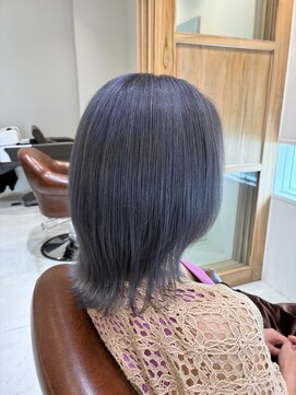 ファスナーグランデ(fustener grande) ブルーベージュ