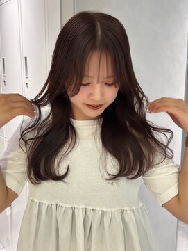 リアン バイ キートス(Lien by kiitos) ラベンダーベージュ/ラベンダーカラー/透明感カラー/艶感/艶髪