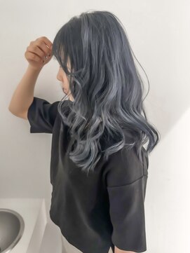 キオク(KIOX) ブルーカラー/水色カラー/ハイトーン/ブリーチカラー/名古屋/栄