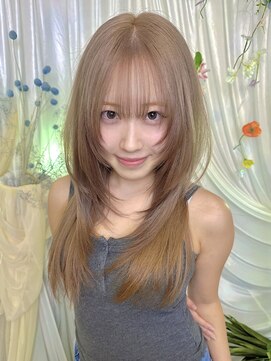 アリートウキョウ(ALLY TOKYO) ハッシュカットレイヤーカットロングウルフミディアムレイヤー