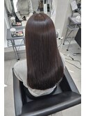 《寺西紗友望》髪質改善ストレート