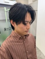 カット純 渋谷(CUT純) 大人色気センターパート