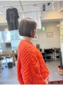 乾かすだけでまとまり過ぎるミニボブ