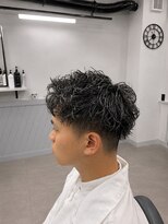 コア 新宿(CORE)&nbsp;スパイラルパーマ×ツーブロック