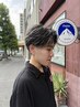 【8,9月限定】メンズカット+ホワイトメッシュ+メンズパーマ ¥24800~