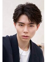 ルーシー 川越(LUCEY) マッシュ韓国ニュアンスパーマシャドウパーマメンズパーマ