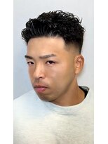 ヒロギンザ 仙台本店(HIRO GINZA)&nbsp;「ヒロ銀座仙台本店/武田」オールバックパーマ