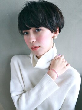 ナヌーク シブヤ(nanuk shibuya) 【nanuk】黒髪に近いダーク系のカラーにオススメなショート◇