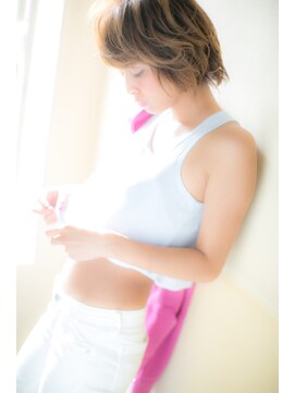 美容室 ファクト(fact) くせ髪風ニュアンスパーマスタイル．．．ｂ