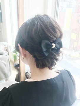 ロカット サロン(Roquat Salon) ゆるふわ大人アップアレンジ【ヘアアレンジ　立川南/立川/浴衣】