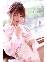 ネオリーブクレア 綱島店(Neolive Krea) 浴衣にふんわり可愛いモテアップスタイル