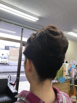 シーヘアー(C hair) 着物大人アップスタイル