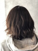ヘアサロンエムフィス 池袋東口(HAIR SALON M Fe's)&nbsp;デザインカラー/厚めバング/ローライト/スリークボブ