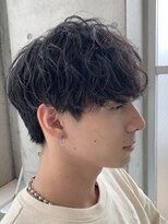 フィフス(fifth) ツイストパーマ スパイラルパーマ ツーブロックマッシュウルフ